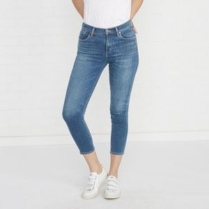 AGOLDE Exclusive Hi-Rise Skinny Jeans Sophie Crop